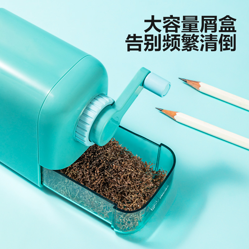 纵横VB8大口径手摇削笔机(粉色)(盒)