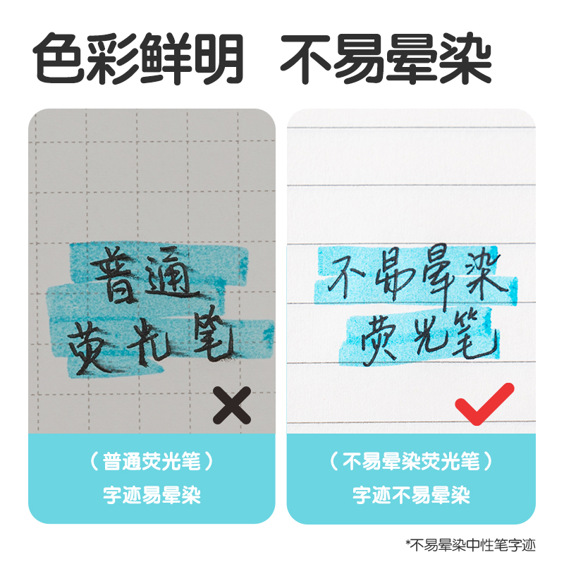 纵横SK229抗晕染荧光笔(混)(6支/盒)