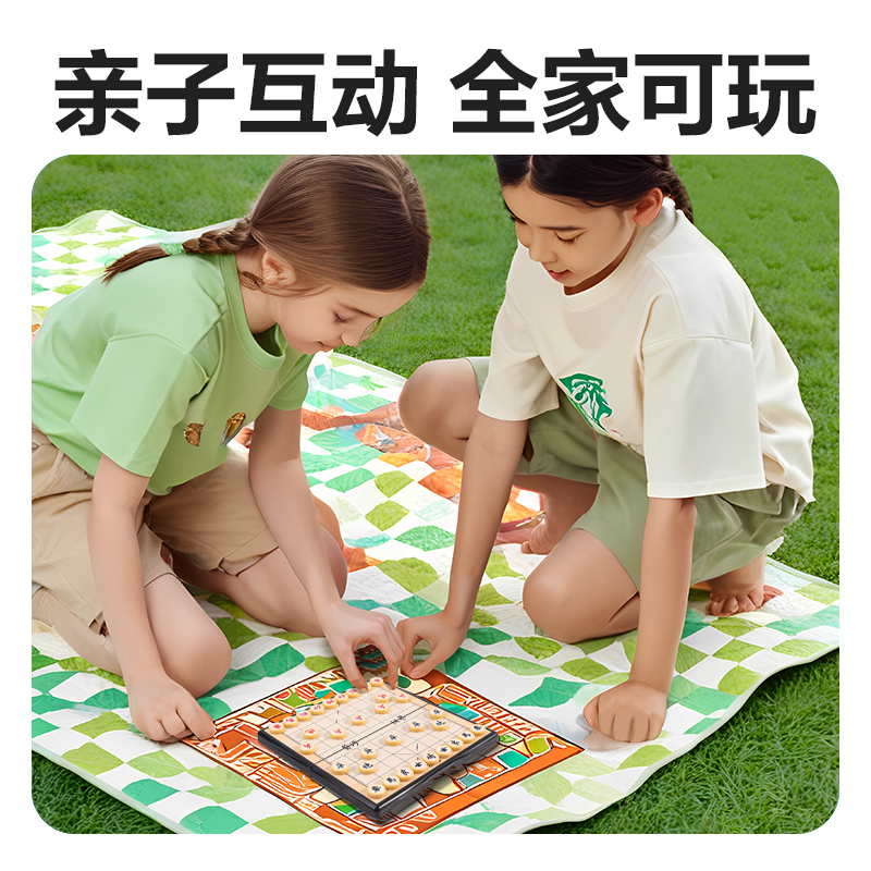纵横YW141-X特小号磁石象棋(混)(盒)