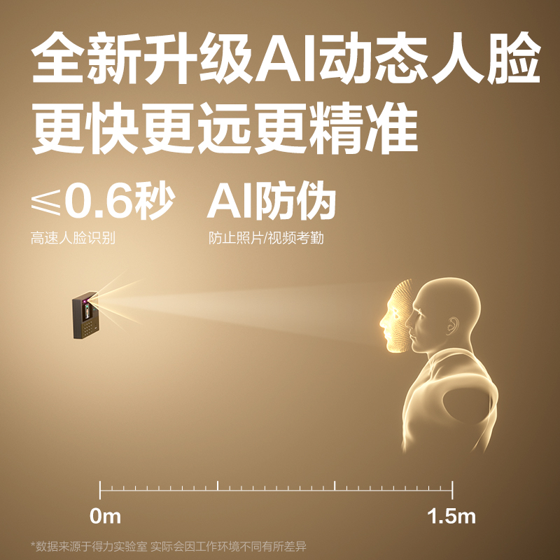 纵横13888 PRO人脸识别考勤机(银灰)(台）