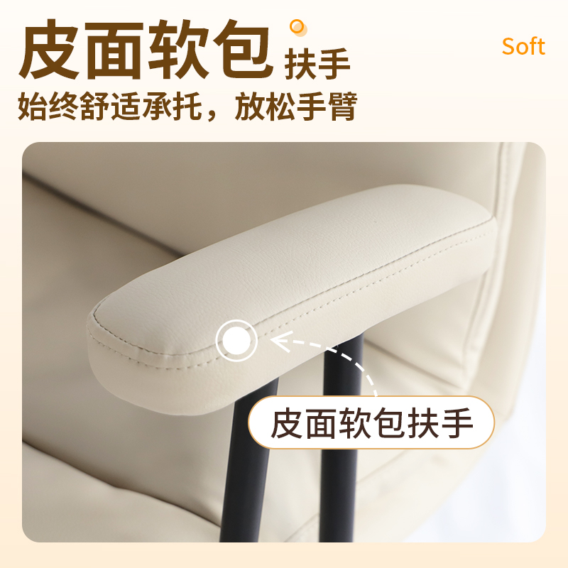 纵横KF301Z职员皮椅(棕色)(把)