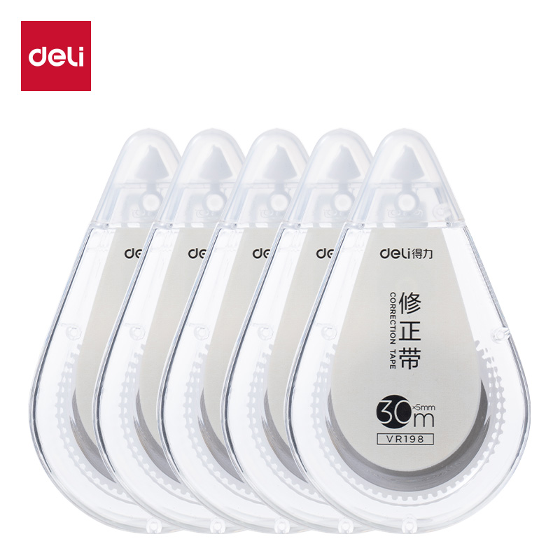 纵横VR198修正带套装5mm*150m膜带(透明)(套)