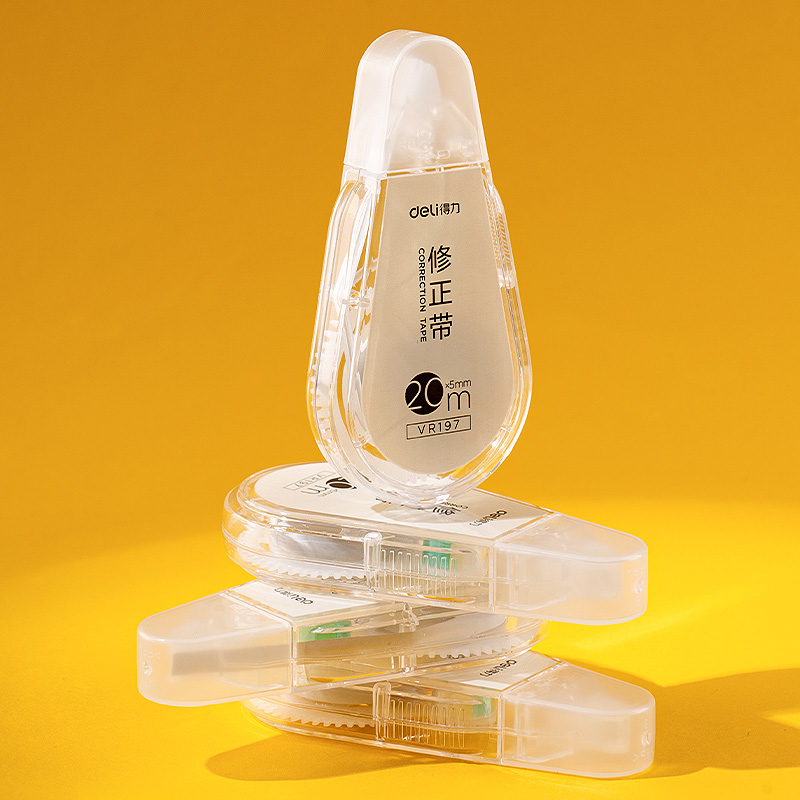 纵横VR197修正带套装5mm*100m膜带(透明)(套)