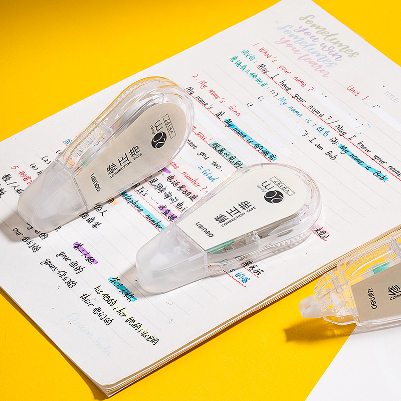 纵横VR197修正带套装5mm*100m膜带(透明)(套)