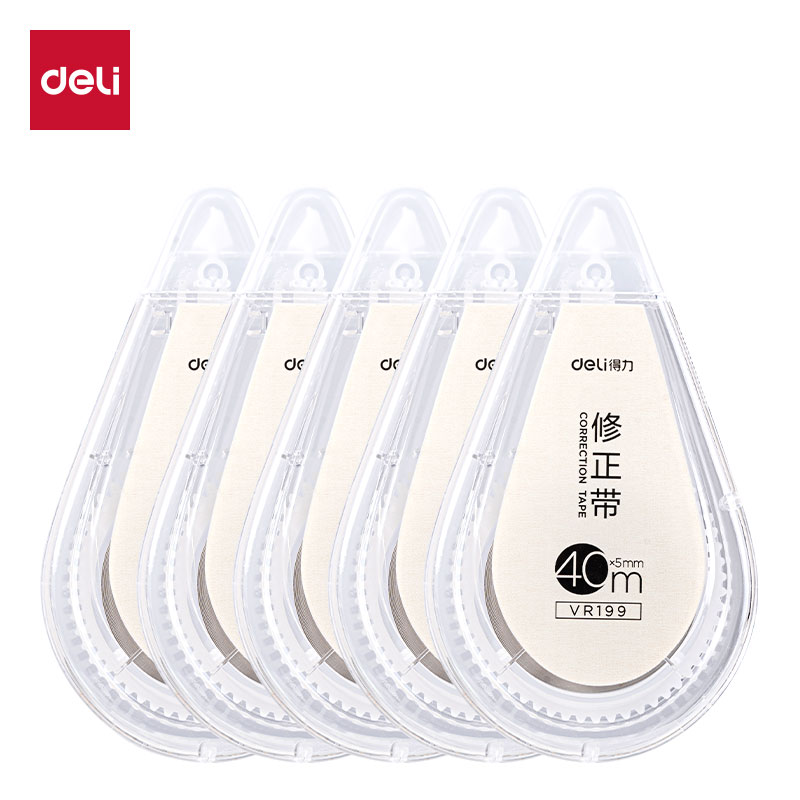 纵横VR199修正带套装5mm*200m膜带(透明)(套)