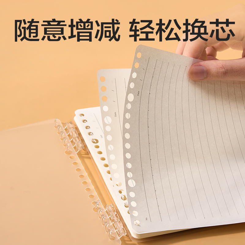 纵横NB560-3上翻活页替芯(方格)(本)