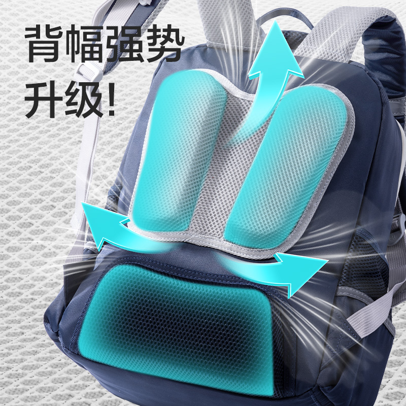 纵横BB189学院系列小学生简约时尚书包(粉-L)(个)