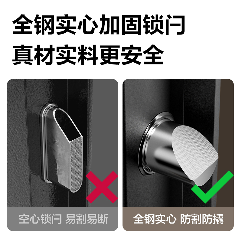 纵横VA621指纹密码保管箱H600(黑色)(台)
