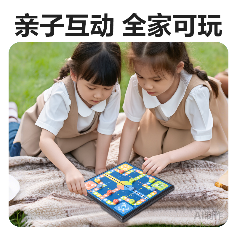 纵横YW175-F磁石飞行棋(混)(盒)