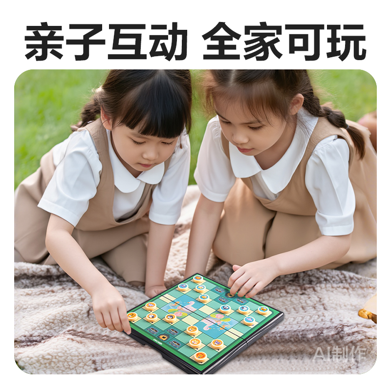 纵横YW175-D磁石斗兽棋(混)(盒)