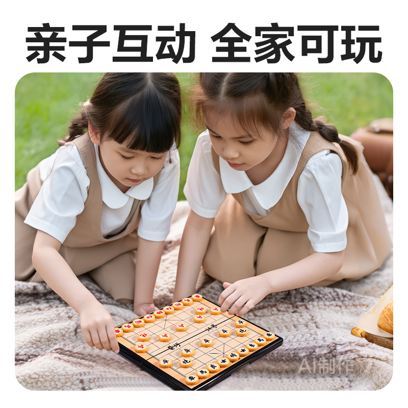 纵横YW175-X磁石象棋(混)(盒)