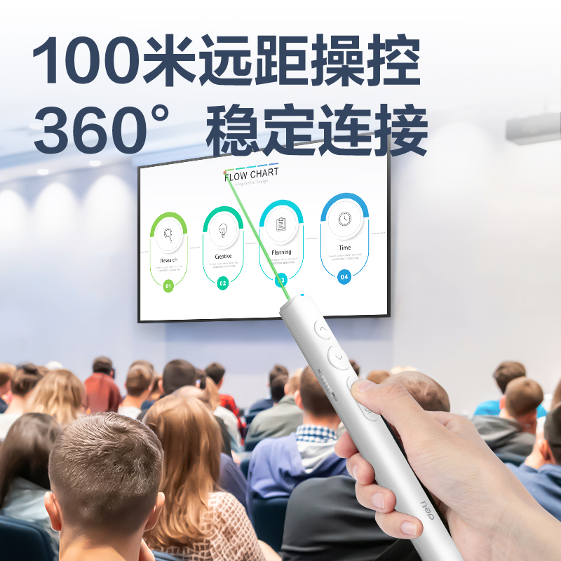纵横MA110-G激光翻页笔_激光翻页笔(白)(支)