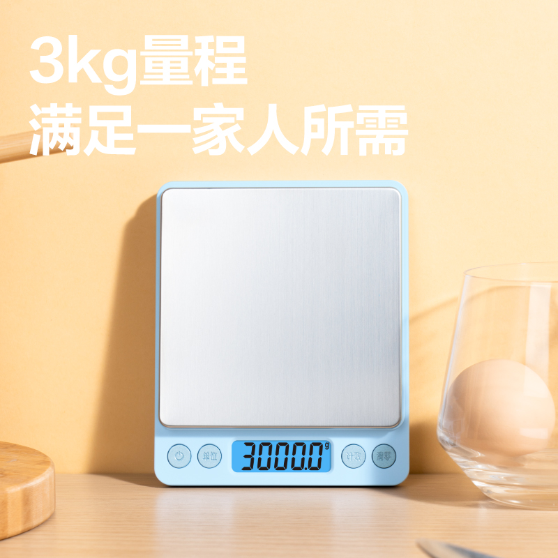 纵横LW300-迷你厨房秤(白)(台)