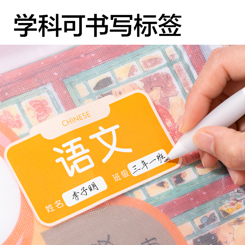 纵横PP215_A4单层无提手网纱拉链袋(混)(5个/包)