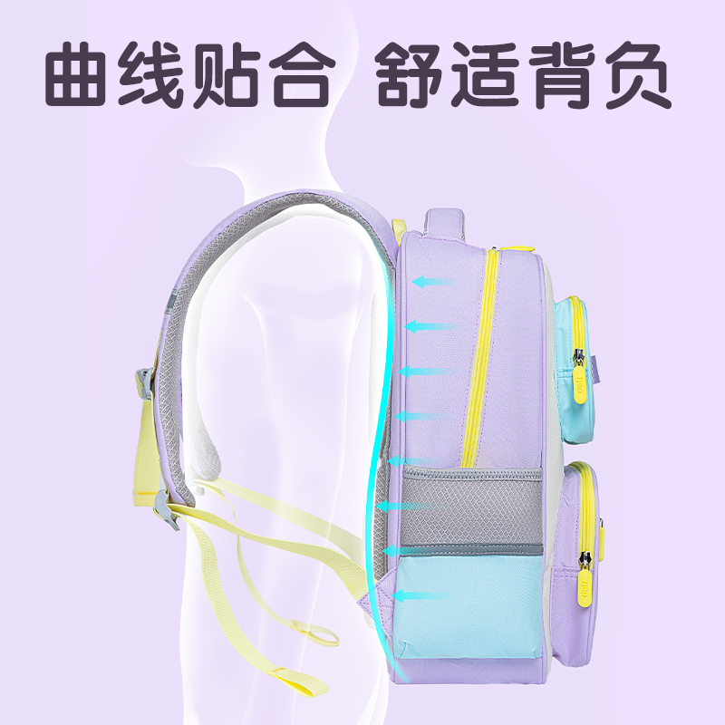 纵横BB197出色系列小学生书包(蓝)(个)