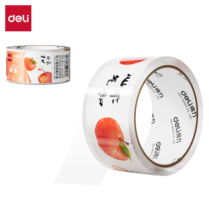 纵横JD103B水果封箱胶带45mm*50um*30y(透明)(卷)