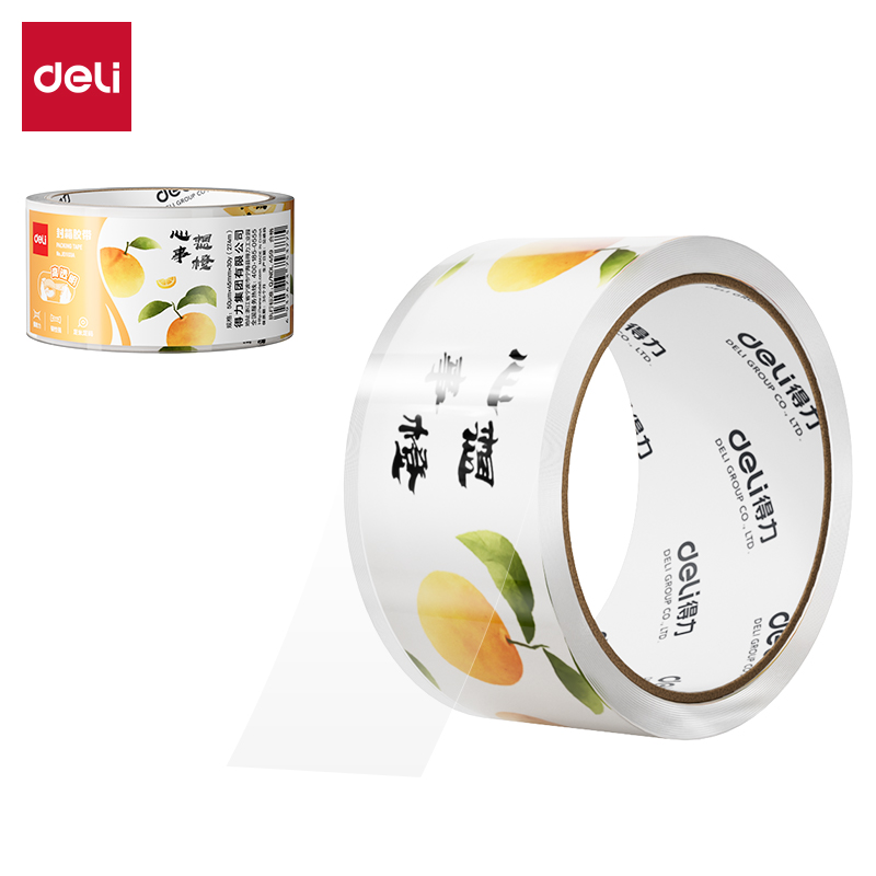 纵横JD103A水果封箱胶带45mm*50um*30y(透明)(卷)