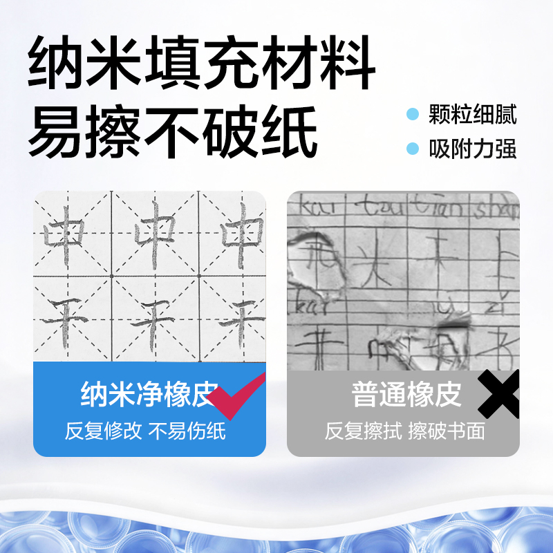 纵横VP202纳米净橡皮擦（中）(混)(块)