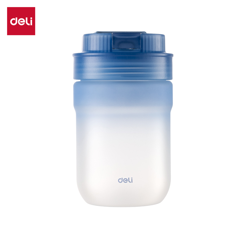 纵横LL312咖啡杯(旋盖双饮)(420mL)(晚波青蓝)(1个/盒)