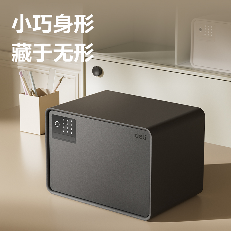 纵横AE223-Z指纹密码保管箱H250(黑灰)(台)