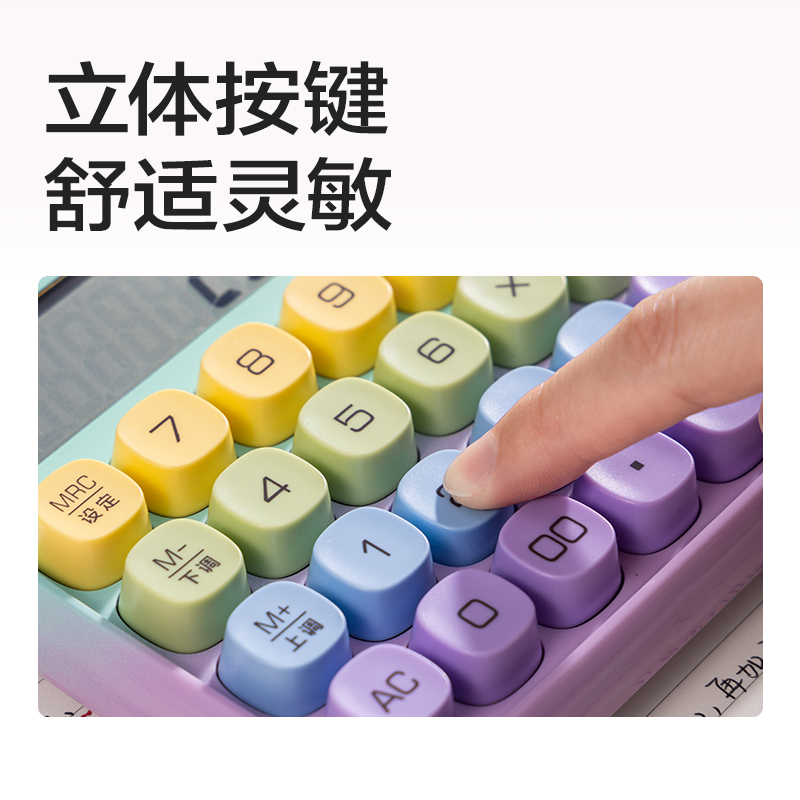 纵横TE26语音计算器(紫色)(台)