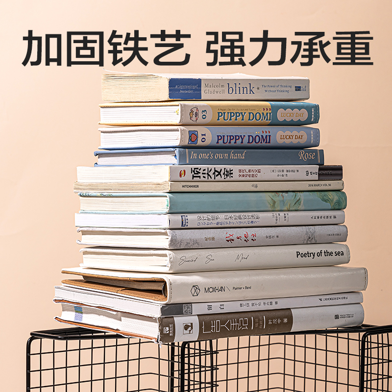 纵横PJ105双层置物架(白)(个)