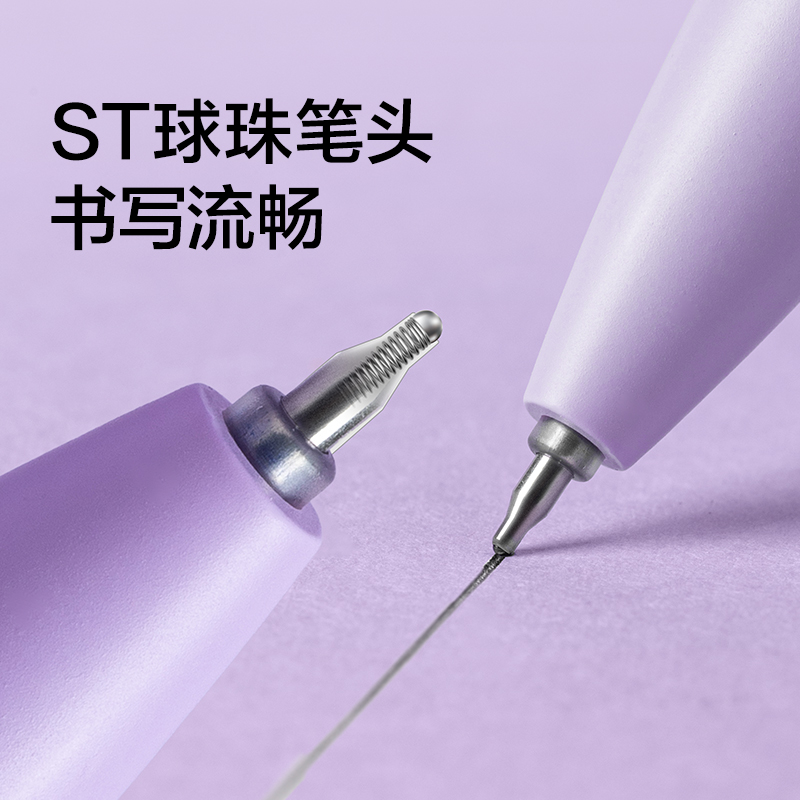 纽赛NS986按动纽赛中性笔0.5mmST头(黑色)(支)