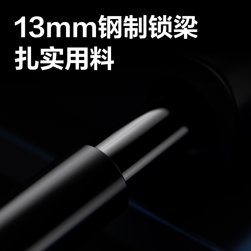纵横AL185智能U型指纹锁(黑)(台)