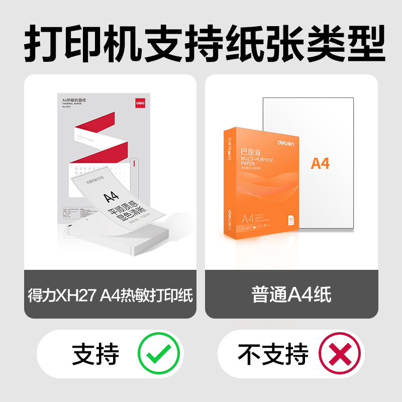 纵横GE288便携A4打印机(白灰)(台)