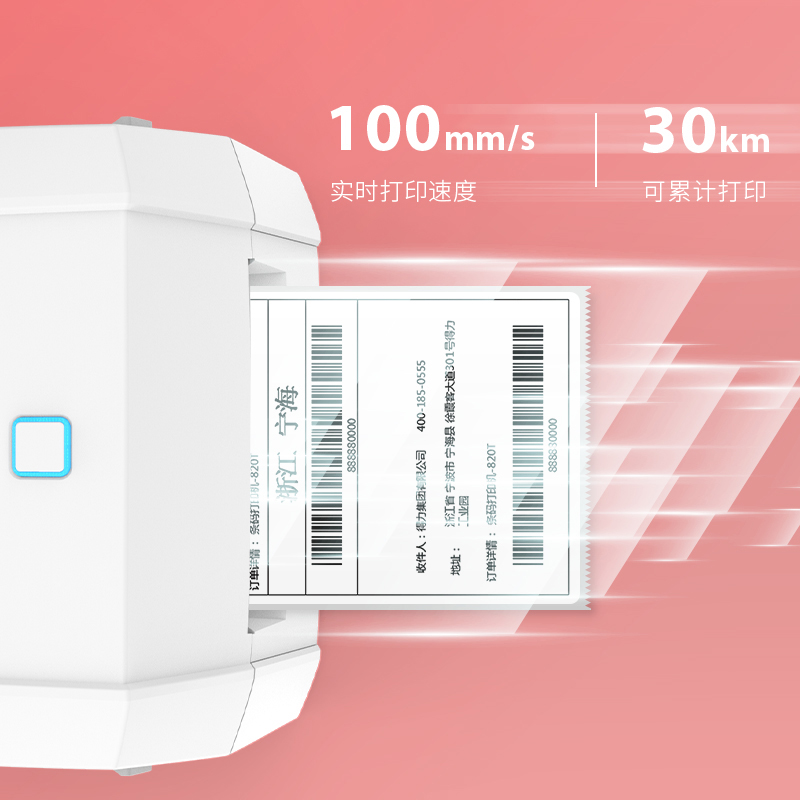 纵横DL-888DW PRO热敏标签打印机(灰)(台)