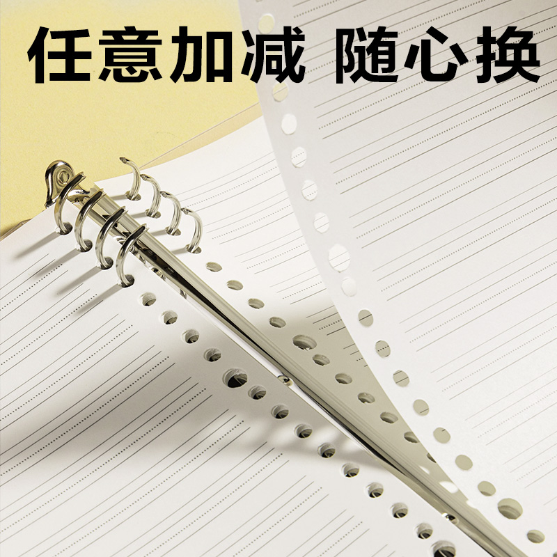 纵横HB560活页本(透明英语)(本)