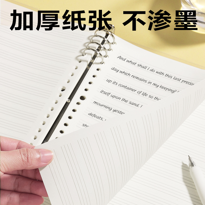纵横HB560活页本(透明英语)(本)