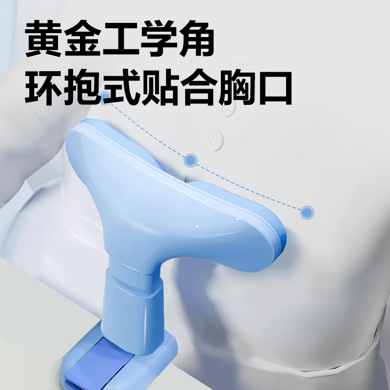 纵横YX163坐姿矫正器夹桌款(蓝)(盒)