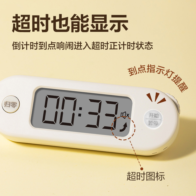 纵横LE204电子计时器(白)(台)