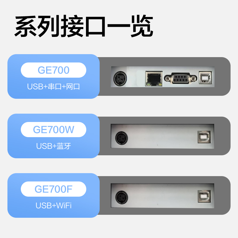 纵横GE700W热敏标签打印机(黑色)(台)