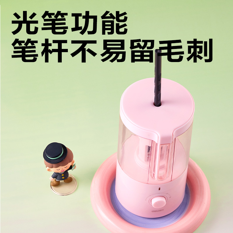 纵横VA307电动削笔机(粉色)(个)