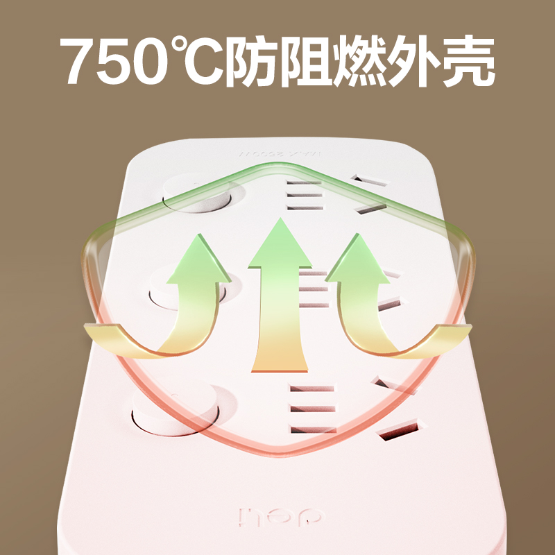 纵横LU5055(01)雅白系列插座_3组_1米_PE袋(白)(个)