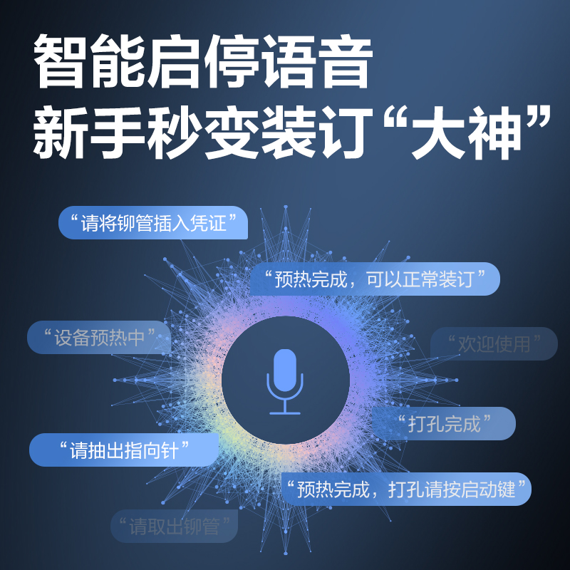纵横GB720财务装订机(白)(台)