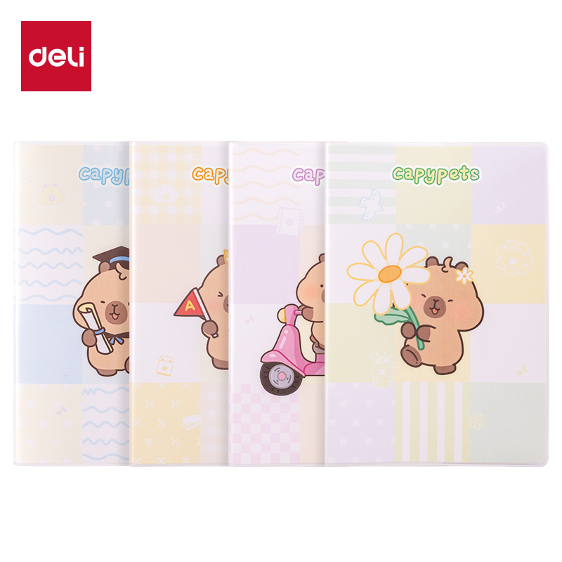 纵横BL206卡皮巴拉胶套本-32K 72张(混)(本)