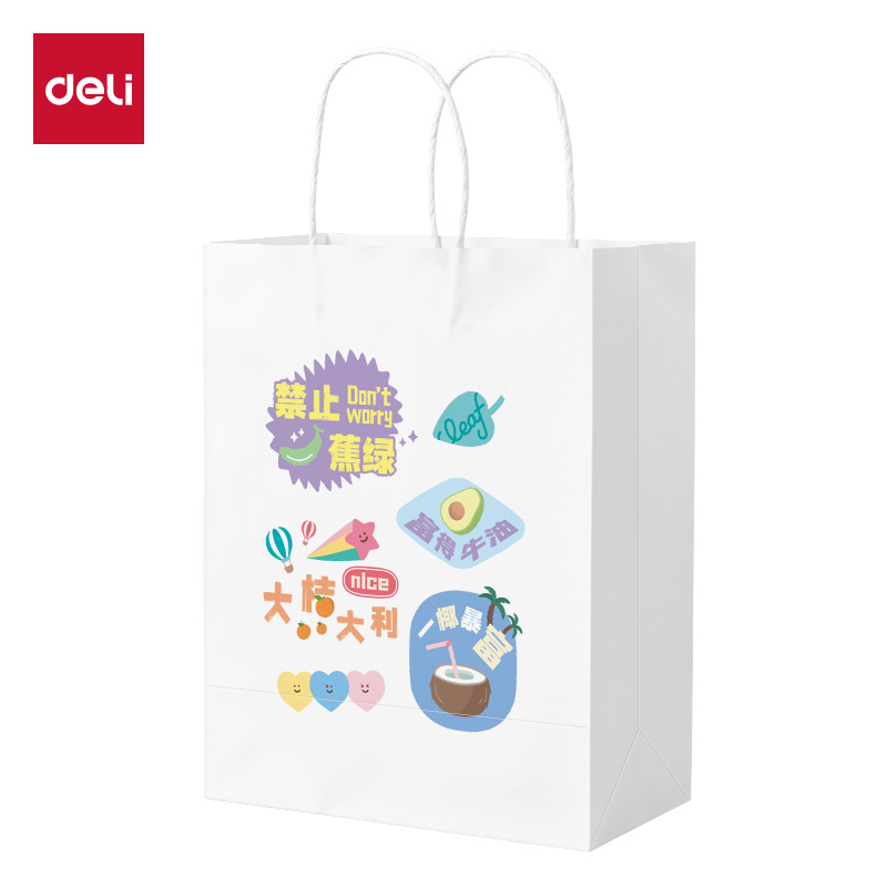 纵横得心LQ717牛皮纸袋21*11*27cm(富的牛油)(10只/包)