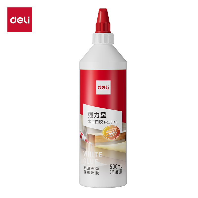 纵横JS148高粘木工白胶PVAC(白色)(500ml/瓶)