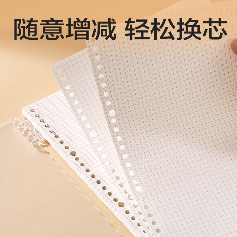 纵横NB580-2活页替芯(方格)(本)