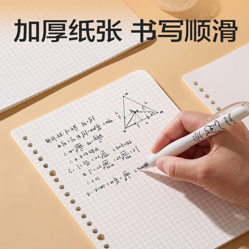 纵横NA580-2活页替芯(方格)(本)