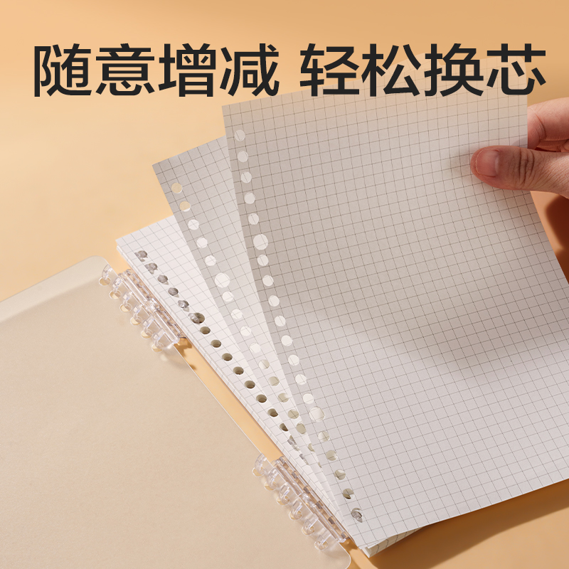 纵横NA580-2活页替芯(方格)(本)