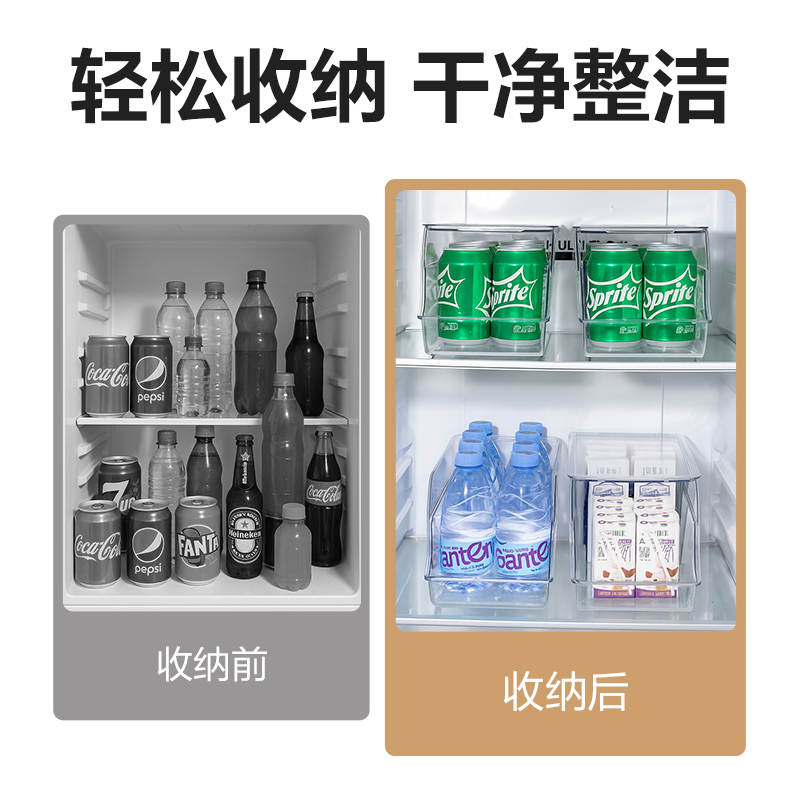 纵横XDM148易拉罐收纳盒(透明)(盒)
