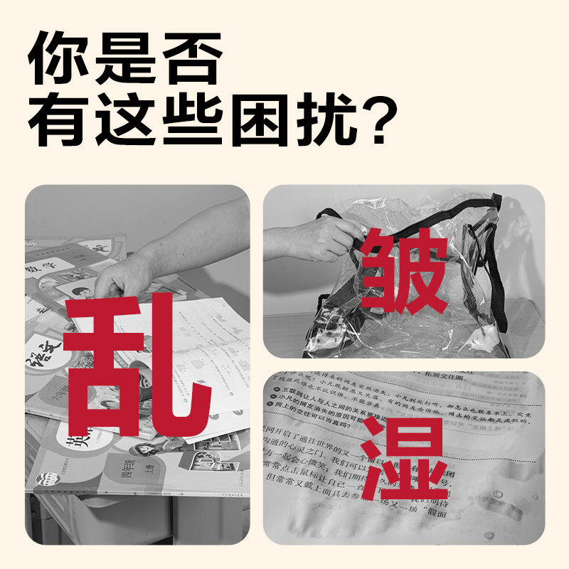 纵横BA208书本收纳袋(黑色小号)(个)