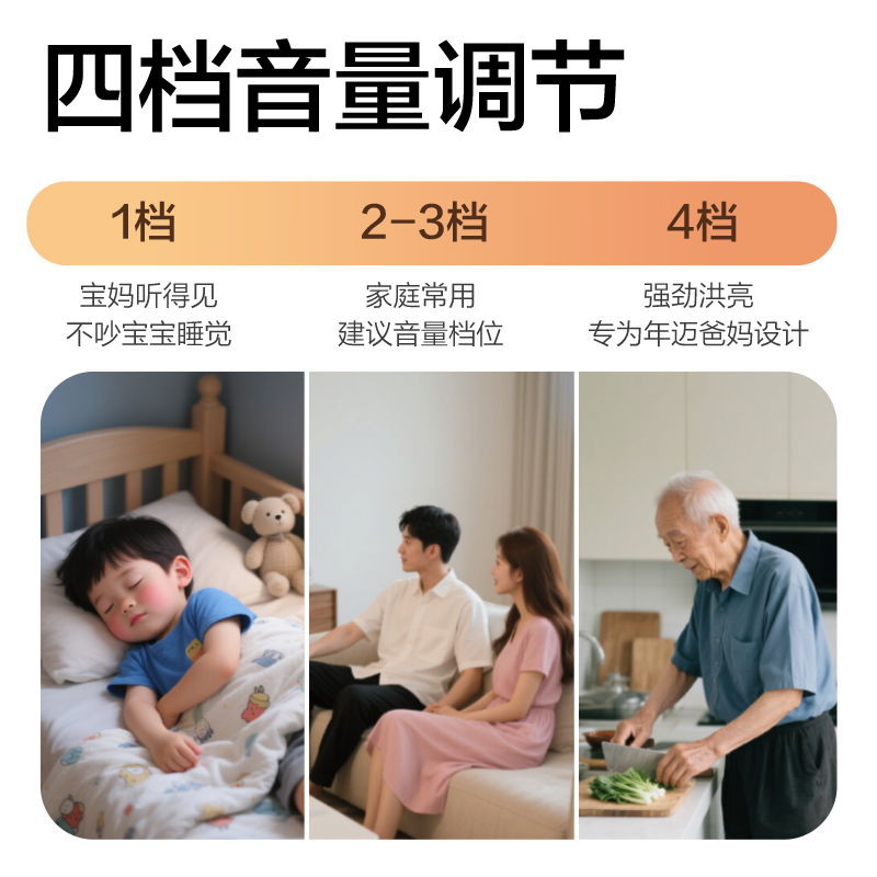 纵横AL10无线门铃(白色)（盒）