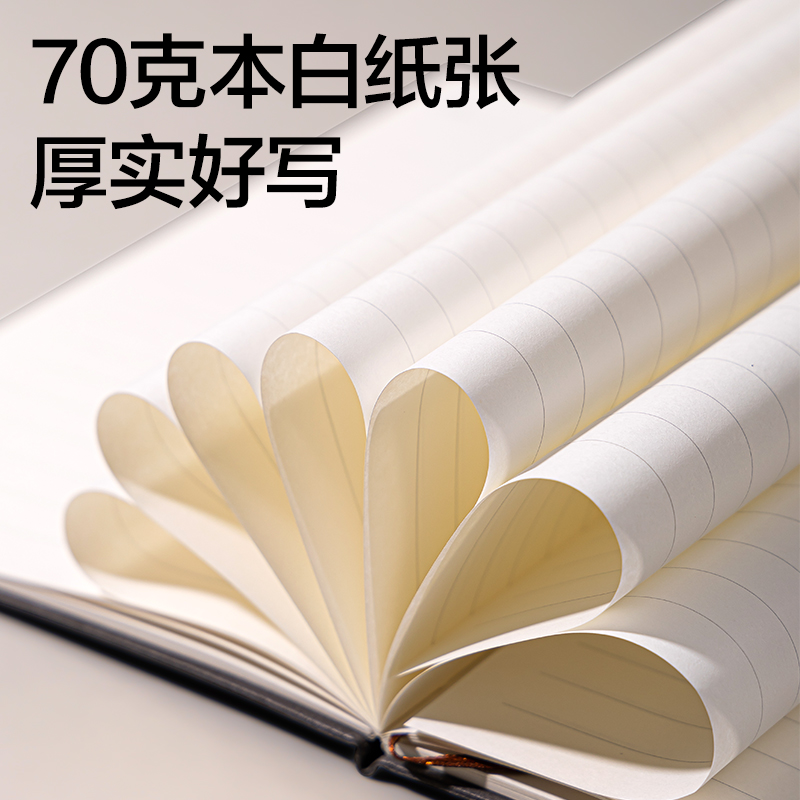 纵横BP109记事本A5 205mm×143mm64张(黑)(本)