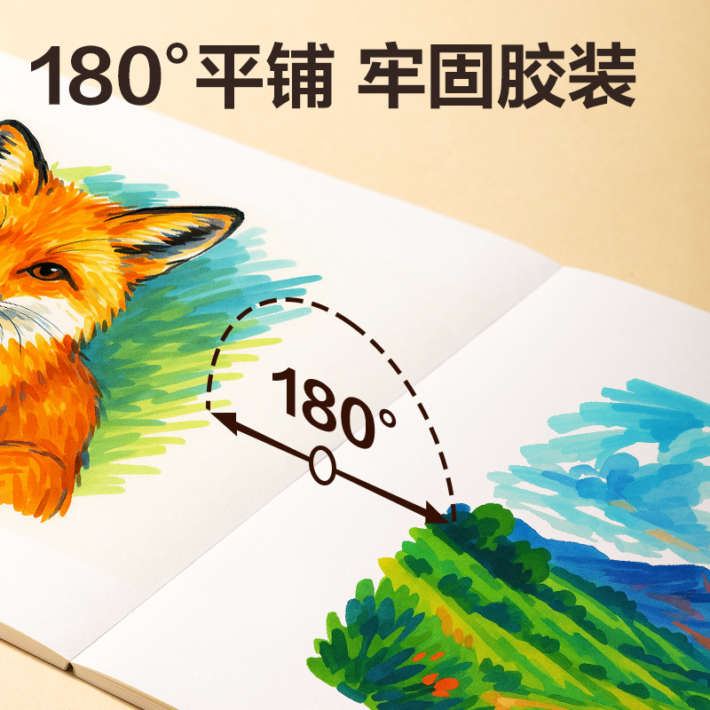 纵横BE510图画本 210*290mm 50页(混)(本)