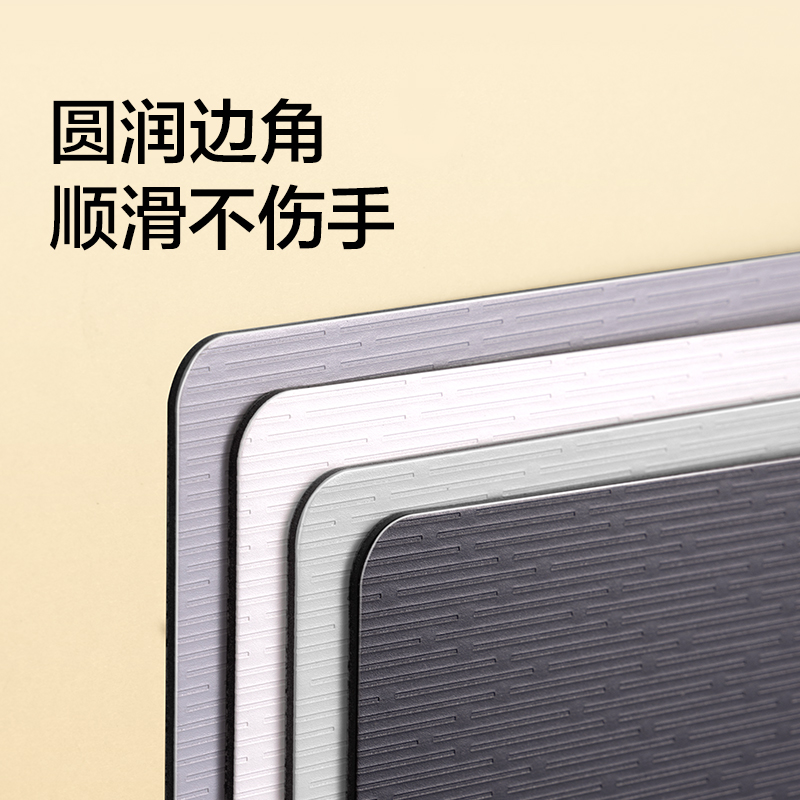 纽赛NS5011横式折页板夹(岸砂白)(个)